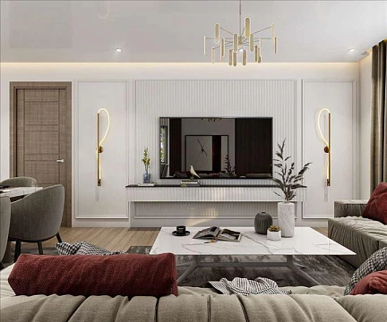 Новая охраняемая резиденция с садом, Стамбул, Турция