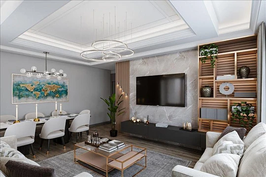 Новая резиденция с видом на море рядом с центром Стамбула, Турция