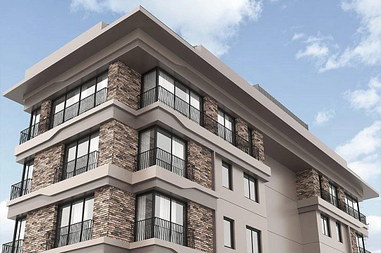 Новая резиденция с парковкой и детской площадкой рядом с морем, Стамбул, Турция