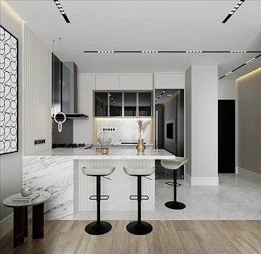 Малоэтажная резиденция с торговым центром и отелем рядом с автомагистралью и станцией метро, Стамбул, Турция