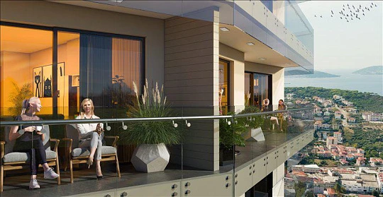 Новая резиденция с садами и бассейном, Стамбул, Турция