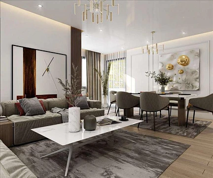 Новая охраняемая резиденция с садом, Стамбул, Турция