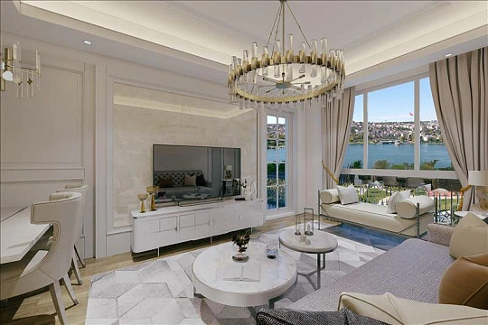 Новая резиденция с гаражом и круглосуточной охраной, Стамбул, Турция