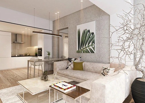 Новый жилой комплекс с круглосуточной охраной рядом с университетской больницей, в центре города, Стамбул, Турция