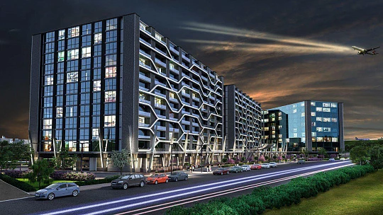 Жилой комплекс с видом на сад и парк, недалеко от торговых центров и университетов, Кючюкчекмедже, Стамбул, Турция