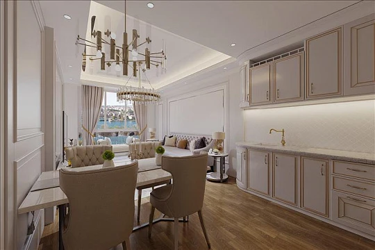 Новая резиденция с гаражом и круглосуточной охраной, Стамбул, Турция