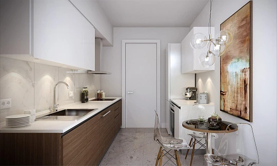 Новые квартиры в резиденции с бассейнами, фитнес-центром и ресторанами, Стамбул, Турция