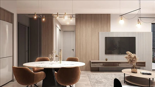 Новая резиденция с бассейном и зеленой зоной в спокойном зеленом районе, Стамбул, Турция