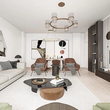 Охраняемая резиденция с бассейнами и фитнес-центром в живописном районе, Стамбул, Турция