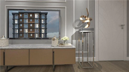 Новая качественная резиденция с художественной галереей в самом центре Стамбула, Турция