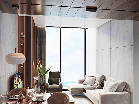 Новая резиденция с кинотеатром и фитнес-центром рядом со станциями метро и метробуса, Бешикташ, Стамбул, Турция