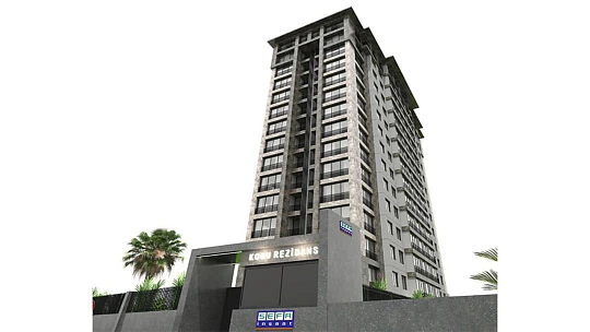 Новая резиденция с бассейном и видом на море рядом с побережьем, Стамбул, Турция