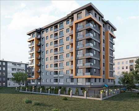 Новая резиденция с зеленой зоной и живописными видами рядом с побережьем, Стамбул, Турция