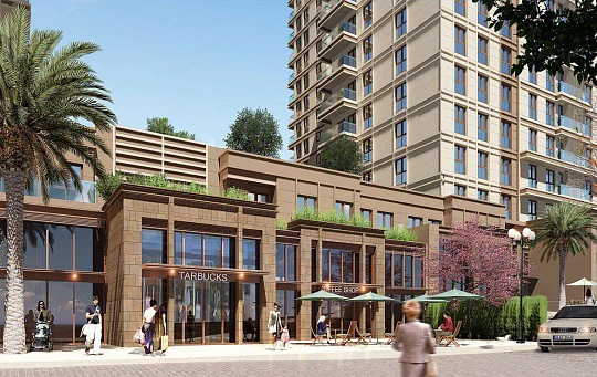 Резиденция с бассейном, зелеными зонами и кинотеатром, Стамбул, Турция