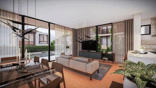 Новый комплекс вилл с бассейнами и живописным видом, Шиле Стамбул, Турция