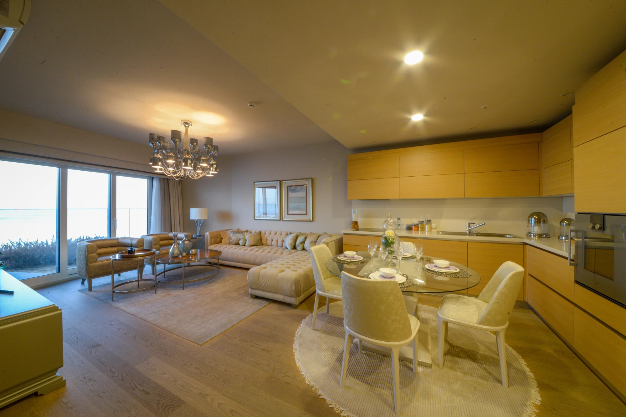 Новые апартаменты в резиденции на берегу моря, Стамбул, Турция