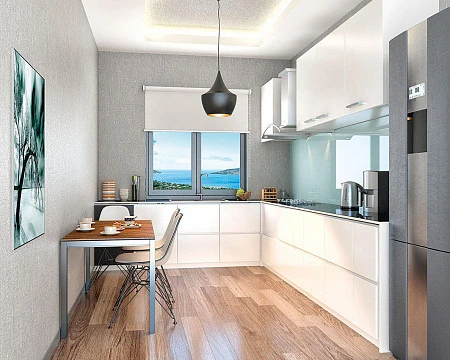 Новые квартиры в резиденции с бассейном и спортивными площадками, Стамбул, Турция