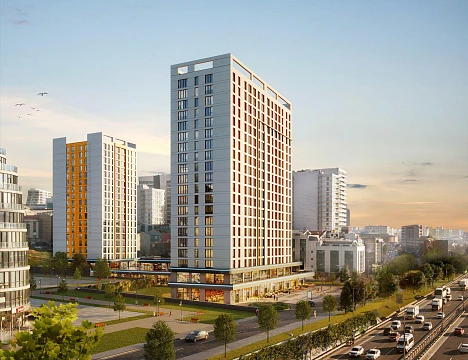 Элитная современная резиденция с бассейном и конференц-залом, в престижном деловом районе, Стамбул, Турция