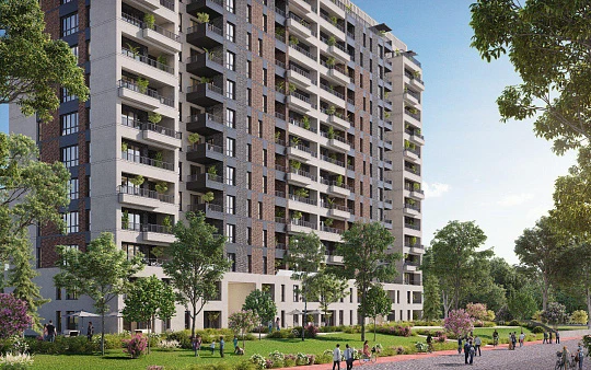 Новая резиденция с бассейнами и ресторанами рядом с автомагистралью Е-5, недалеко от пляжа, Стамбул, Турция