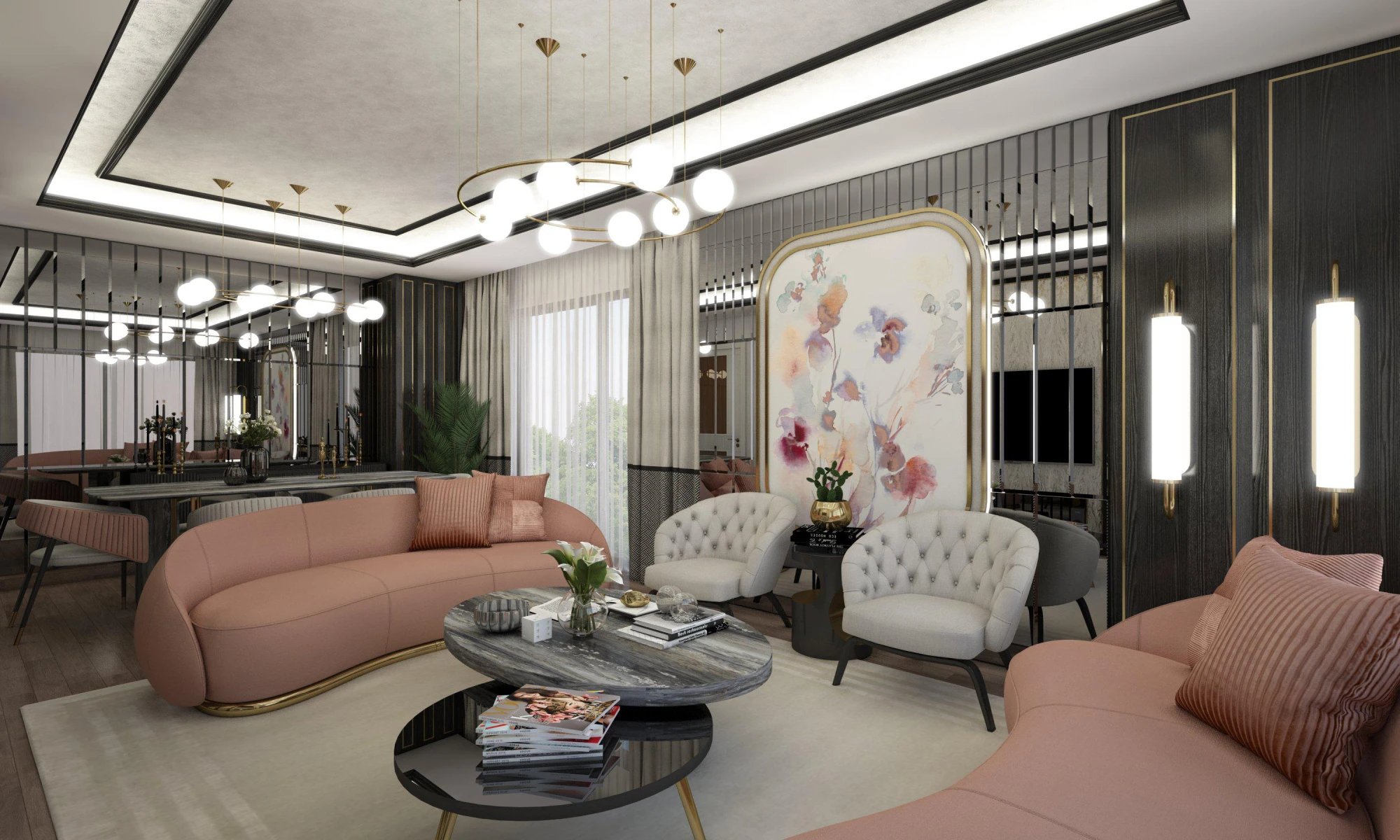 Современные апартаменты в резиденции с бассейном и тренажерным залом, Стамбул, Турция