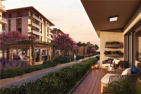 Новая резиденция с бассейнами в центре Стамбула, Турция