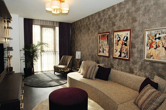 Резиденция с бассейном и тренажерным залом в престижном районе Стамбула, Турция