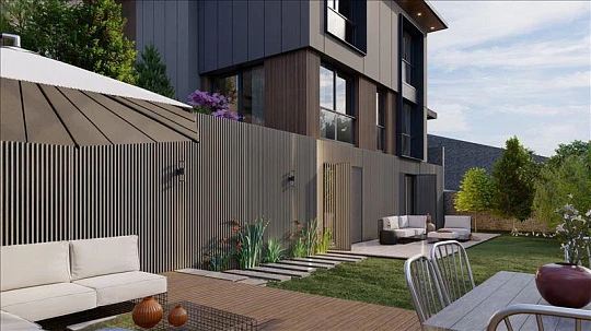 Новый комплекс вилл с собственным пляжем и гаванью, Стамбул, Турция