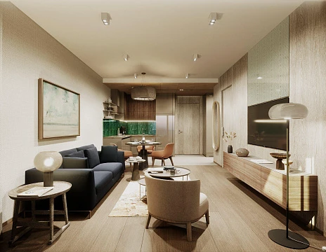 Новый жилой комплекс с круглосуточной охраной рядом с университетской больницей, в центре города, Стамбул, Турция