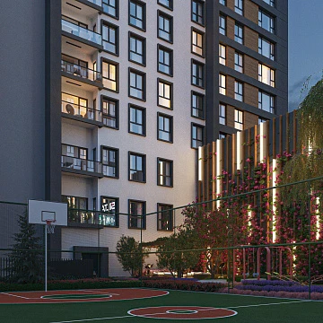 Жилой комплекс с бассейном и фитнес-центром, рядом с лесом Айдос, Санджактепе, Стамбул, Турция