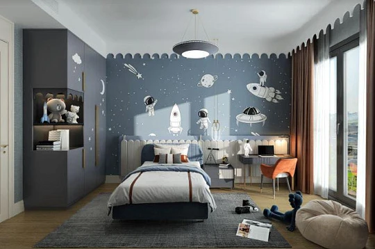 Новые апартаменты с живописным видом в охраняемой резиденции, рядом с парками и станцией метро, в центре Стамбула, Турция