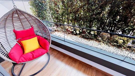 Просторные светлые апартаменты с широкими балконами в новом жилом комплексе, Стамбул, Турция