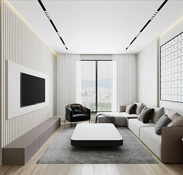 Малоэтажная резиденция с торговым центром и отелем рядом с автомагистралью и станцией метро, Стамбул, Турция