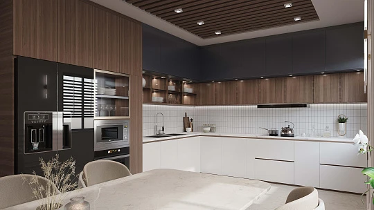 Новая резиденция с бассейном и детскими площадками в центре Стамбула, Турция