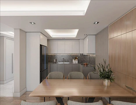 Новая резиденция с зеленой зоной и тренажерным залом, Стамбул, Турция