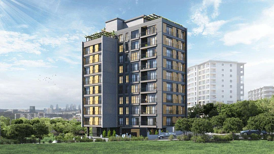 Апартаменты для семейного отдыха, с парком и детскими площадками, Кягытхане, Стамбул, Турция