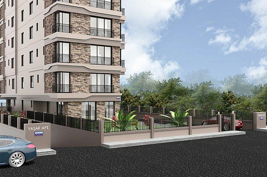 Новая резиденция с парковкой и детской площадкой рядом с морем, Стамбул, Турция