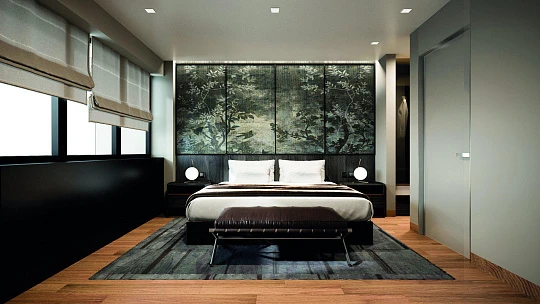 Элитная резиденция с бассейном, детской площадкой и кинотеатром в центре Стамбула, Турция