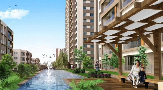 Охраняемая резиденция с бассейнами и тренажерным залом, Стамбул, Турция