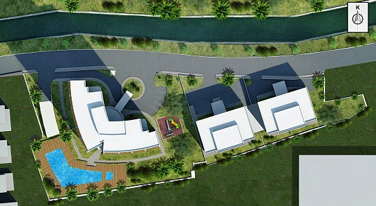 Новый жилой комплекс с бассейном и фитнес-центром, Стамбул, Турция