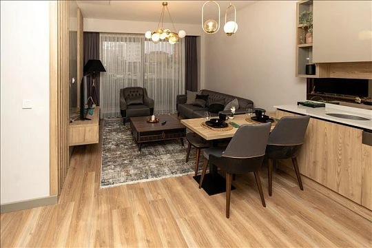 Новая резиденция с бассейном рядом с автомагистралью, Стамбул, Турция