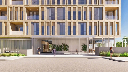 Меблированные квартиры и студии в жилом комплексе с местами для работы и отдыха, Кягытхане, Стамбул, Турция