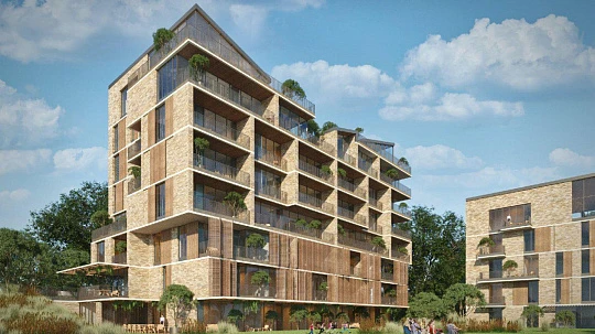 Новая большая резиденция с отелями и гаванями для яхт в самом центре Стамбула, Турция