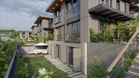 Новый комплекс вилл с собственным пляжем и гаванью, Стамбул, Турция