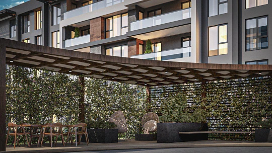 Апартаменты и виллы в жилом комплексе с бассейном и тренажерным залом, Пендик, Стамбул, Турция