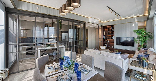 Жилой комплекс с видом на парк, рядом с финансовым центром, Стамбул, Турция