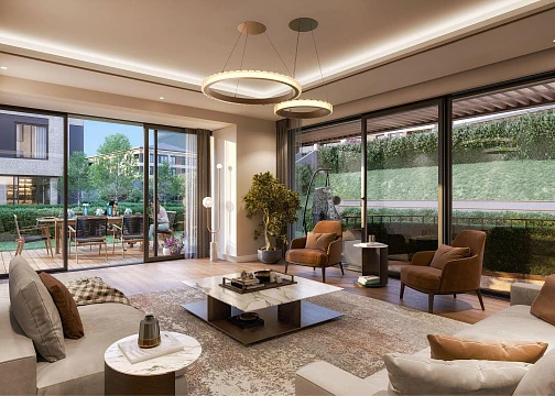 Новая резиденция с бассейном, тренажерным залом и кинотеатром, Стамбул, Турция