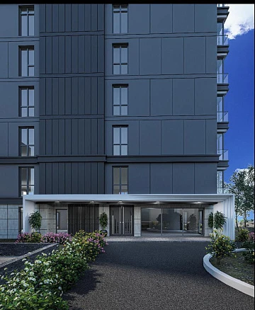 Охраняемая резиденция с тренажерным залом и зеленой территорией, Стамбул, Турция