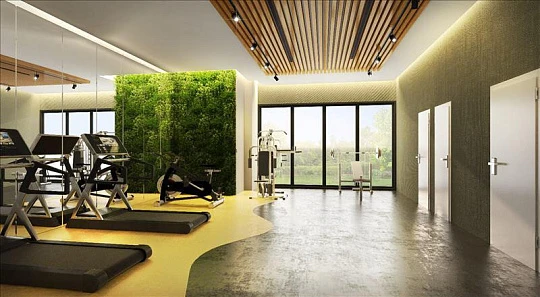 Новая резиденция с бассейном и детским садом недалеко от моря, Стамбул, Турция