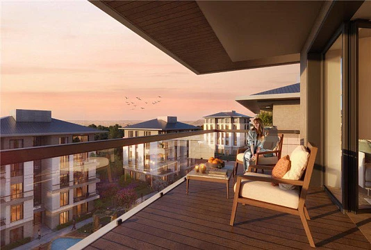 Новая резиденция с бассейнами в центре Стамбула, Турция