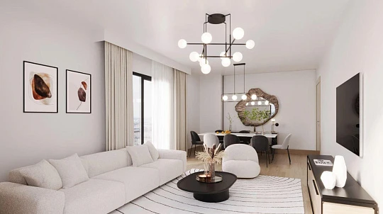 Новая резиденция с бизнес-центром, бассейном и зеленой зоной рядом со станцией метро и центром города, Стамбул, Турция